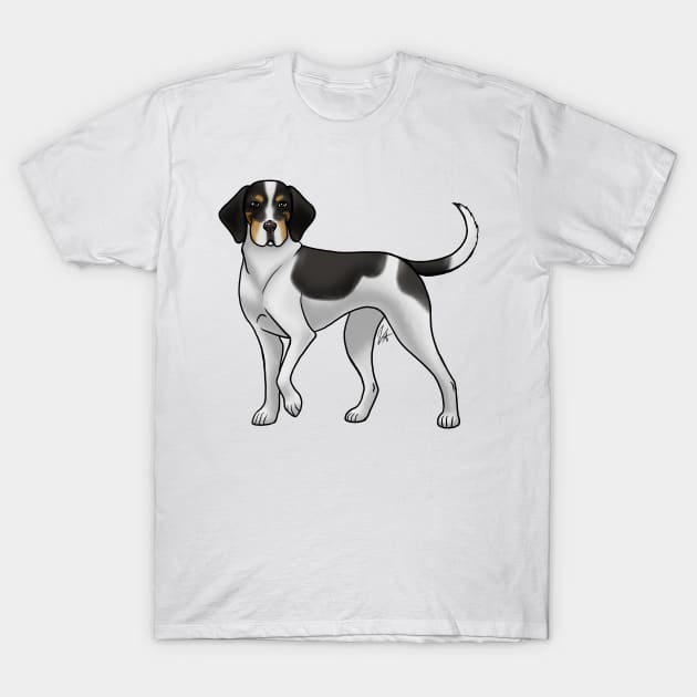 Dog - Treeing Walker Coonhound - Tan Point T-Shirt by Jen's Dogs Custom Gifts and Designs